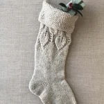 LeKnit - Dahlia Julestrømpe, Strikkepakke