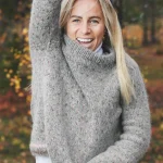 Ånundgenser dame, strikkepakke 3 farger