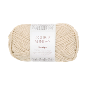 Garnnøste av typen Petiteknit Double Sunday fra Sandnes garn i fargen Almond