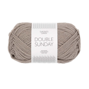 Garnnøste av typen Double Sunday fra Sandnes garn i fargen Taupe
