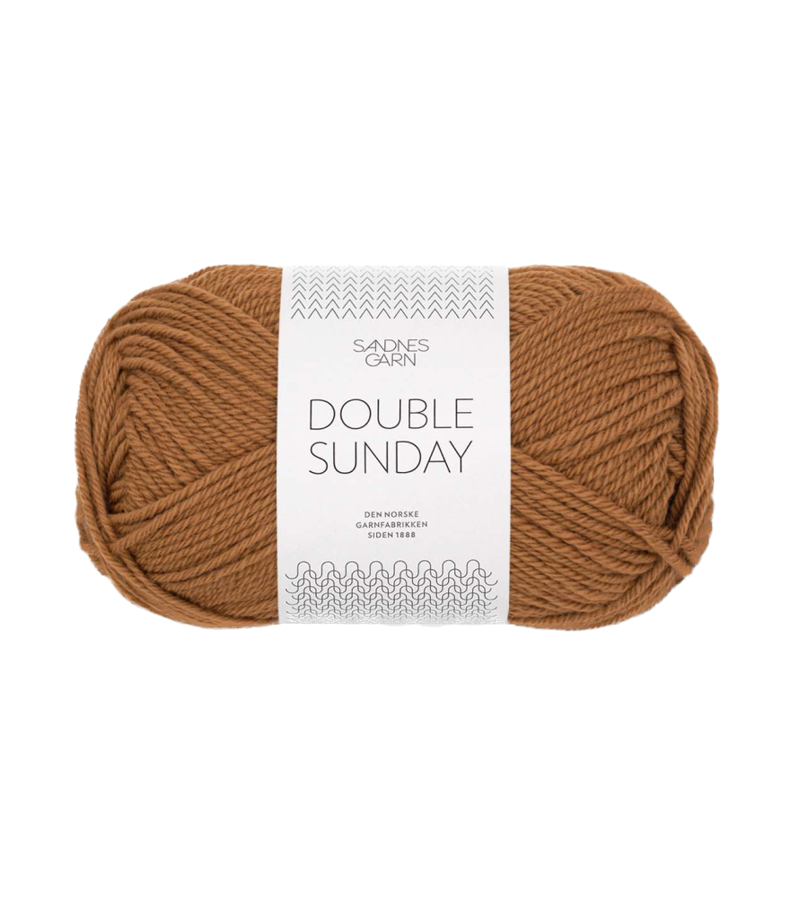 Garnnøste av typen Double Sunday fra Sandnes garn i fargen Brunt Sukker