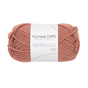 Garnnøste av typen KlompeLOMPE Merinoull fra Sandnes garn i fargen Brunrosa