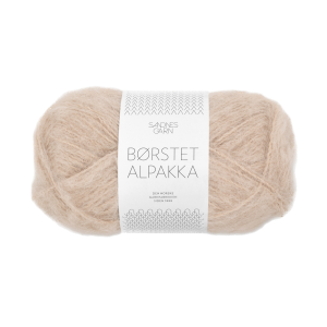 Garnnøste av typen Børstet Alpakka fra Sandnes garn i fargen Beige