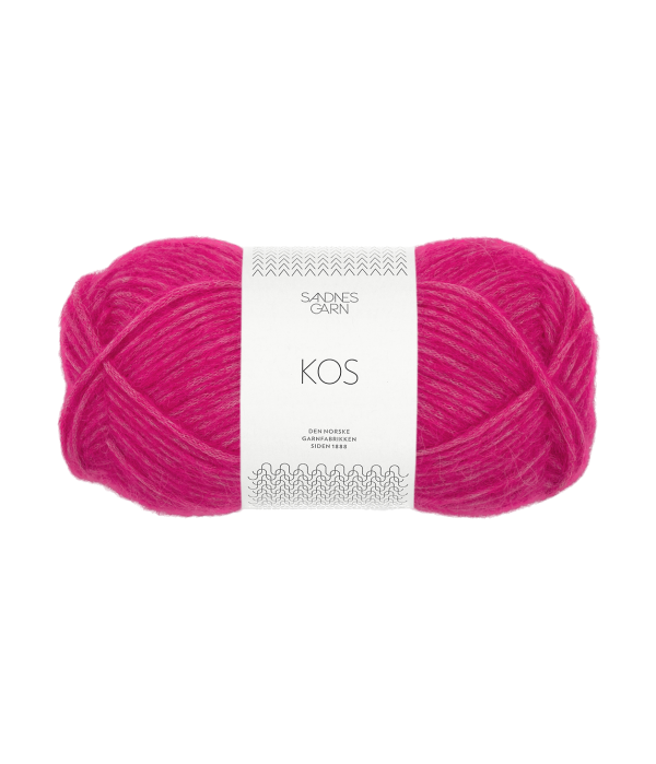 Garnnøste av typen Kos fra Sandnes garn i fargen Jazzy Pink