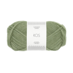 Garnnøste av typen Kos fra Sandnes garn i fargen Lys Olivengrønn