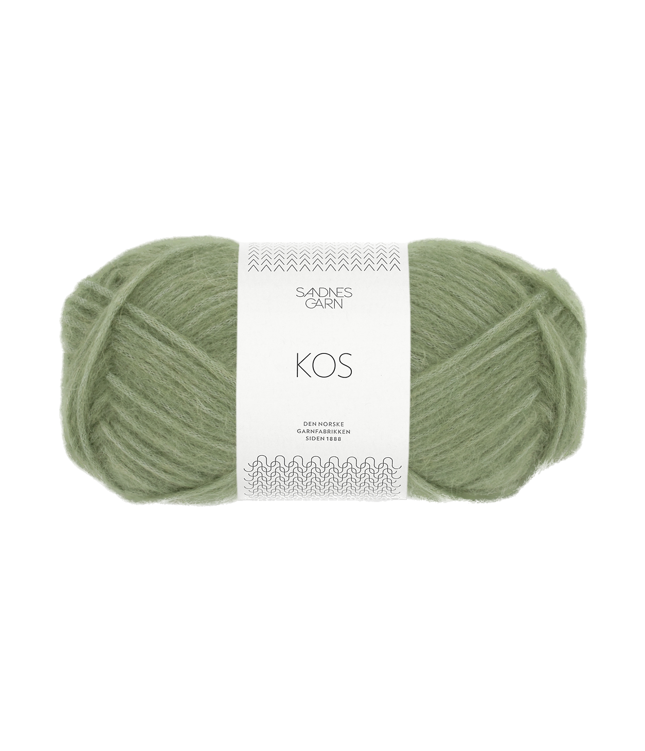 Kos - Lys Olivengrønn 9052 Garnnøste av typen Kos fra Sandnes garn i fargen Lys Olivengrønn