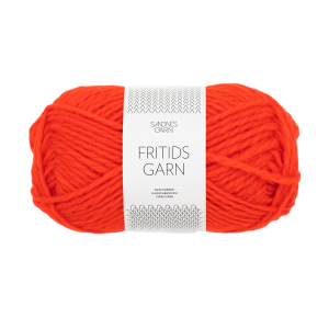 Garnnøste av typen Fritidsgarn fra Sandnes garn i fargen Spicy Orange