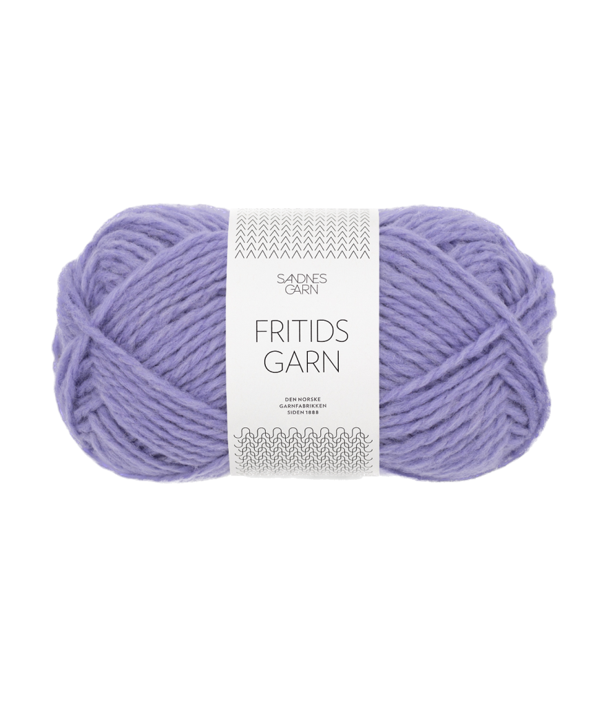 Garnnøste av typen Fritidsgarn fra Sandnes garn i fargen Lys Lilla