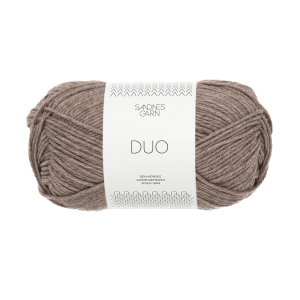 Garnnøste av typen Duo fra Sandnes garn i fargen Mørk Beige