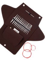 Addi Click Lace i brunt etui