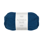 Alpakka Silke - Inkblå 6063