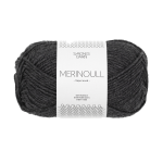 Merinoull - Mørk Gråmelert 1055