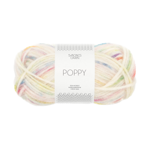 Garnnøste av typen Poppy fra Sandnes garn i fargen Tutti Frutti