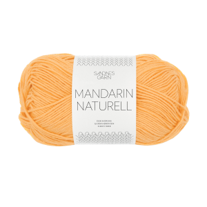 Garnnøste av typen Mandarin Naturell fra Sandnes garn i fargen Gul