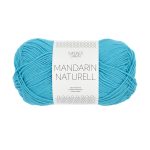Mandarin Naturell - Turkis 6315