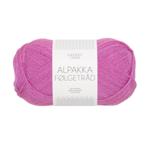 Alpakka Følgetråd - Magenta 4628