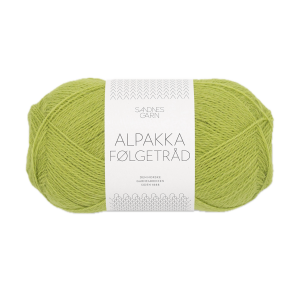 Alpakka Følgetråd Sunny Lime 9825