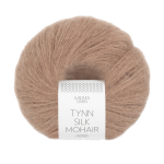 Tynn Silk Mohair - Lys Eikenøtt 3041