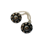 Metallknapp, 18mm m/lenke