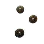 Metallknapp, 20 mm