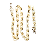 Veskelenke - Gullig, Krem