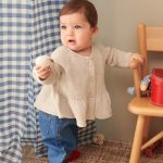 Dina Peplum Cardigan, Strikkepakke