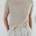 Plain Yoke Tee - Le Knit, Strikkepakke