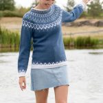 Mammahjerte genser , Strikkepakke