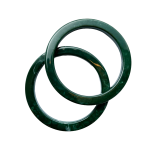 Runde Jadegrønne håndtak