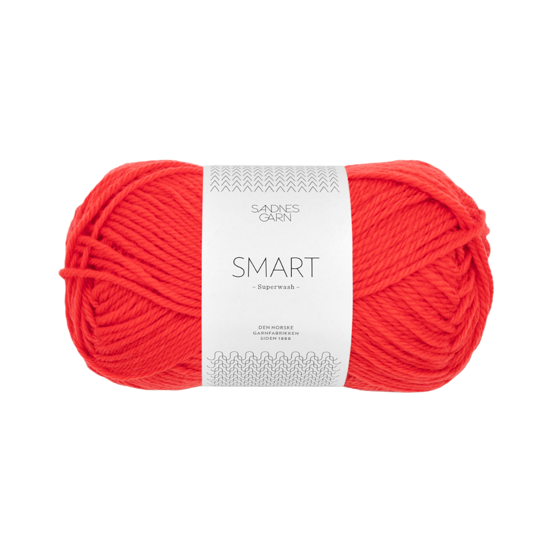 11024008 Smart Sandnes Garn Poppy 4008 Smart - Poppy 4008 - Bilde 1