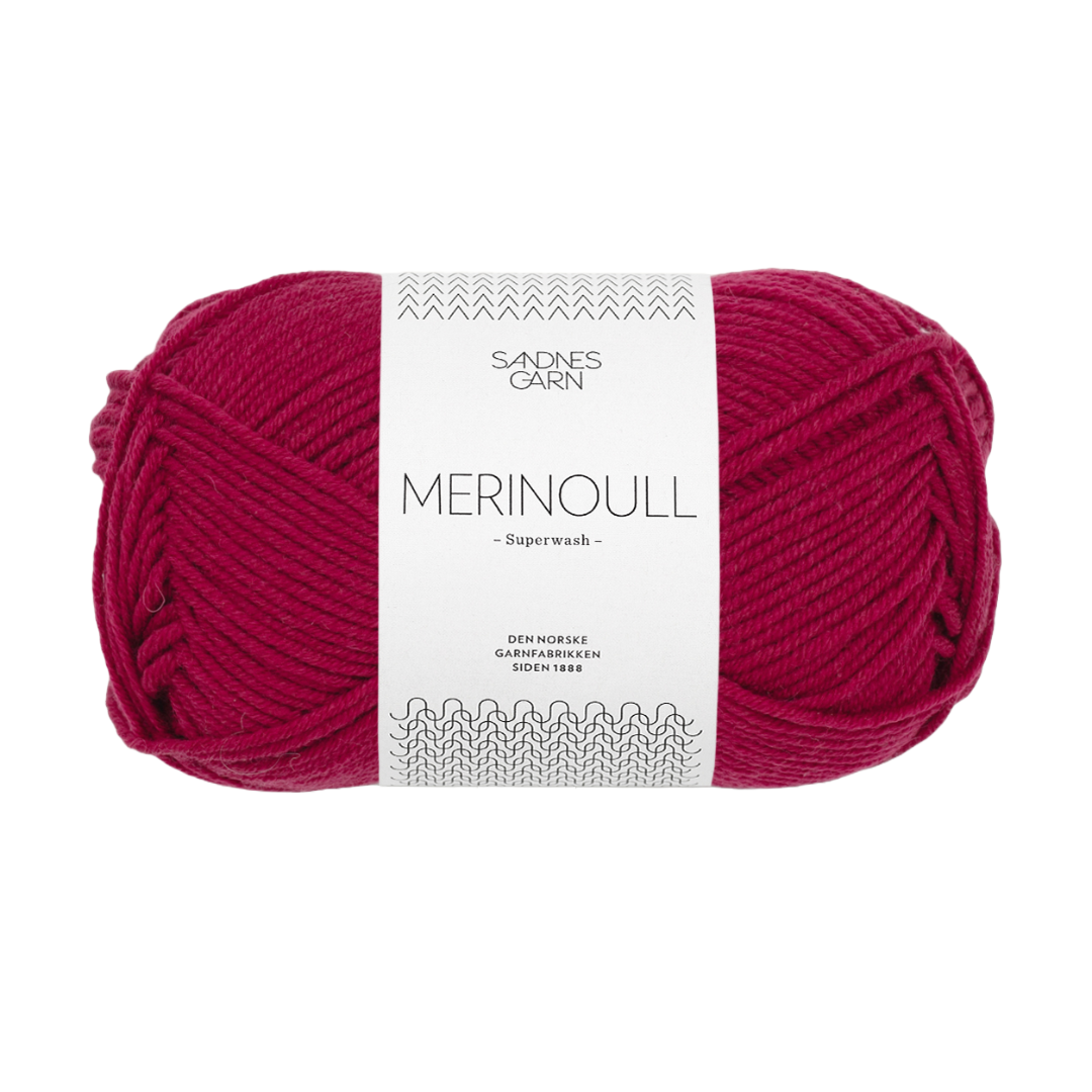 11764255 Rumba Red Merinoull Sandnes Garn Merinoull Rumba Red 4255 - Bilde 1