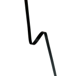 Satengbånd,  3mm, Sort/Svart