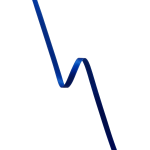 Satengbånd,  3mm, Blå