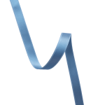 Satengbånd,  10mm, Lys Blå