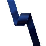 Satengbånd, 25mm, Mørk Blå