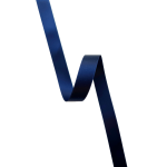 Satengbånd, 10mm, Mørk Blå