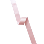 Satengbånd, 16mm, Lys Rosa