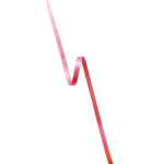 Satengbånd,  3mm, Rosa