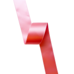 Satengbånd, 25mm, Rosa