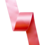 Satengbånd, 40mm, Rosa