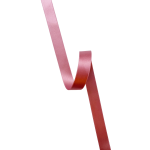 Satengbånd, 16mm, Gammelrosa