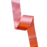 Satengbånd, 40mm, Varm Rosa