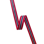 Norske flaggbånd, 18mm