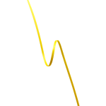 Satengbånd, 3mm, Gul