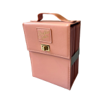 Rundpinnemappe enkel, Rosa