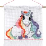 Enhjørning, broderipakke