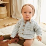 Fillip Cardigan Baby, Strikkepakke