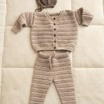 Fillip Bonnet Baby (Babyull Lanett), Strikkepakke