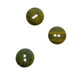 Knapp, 15mm, mosegrønn