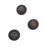 Tinnknapp, 18mm "OLAV"